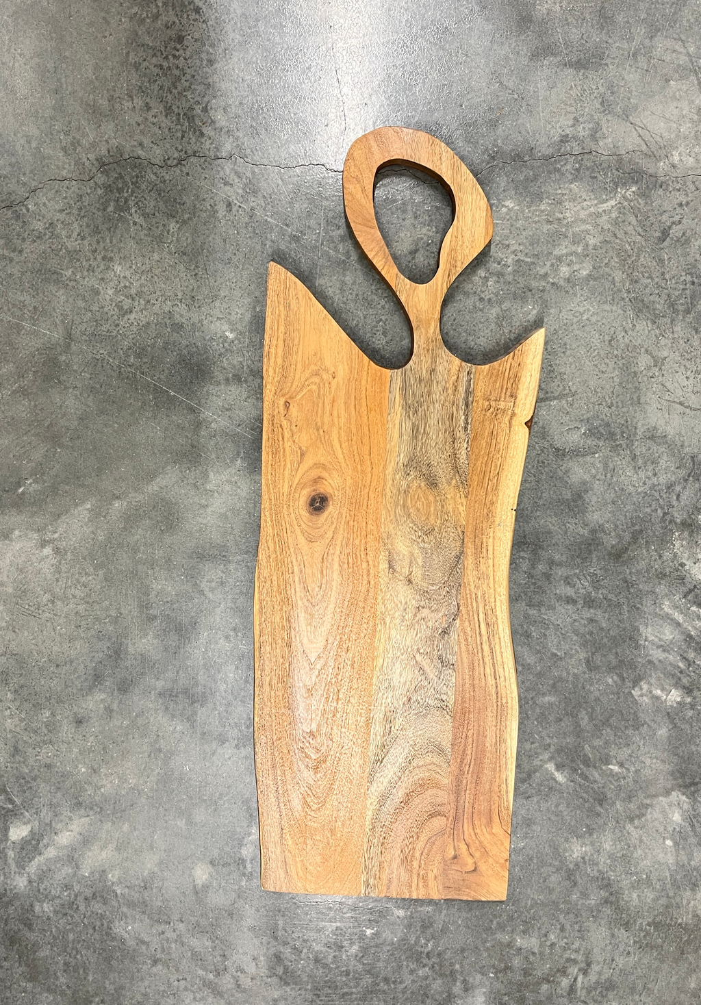 Giant wood charcuterie board personalized realtor closing gift NJ
