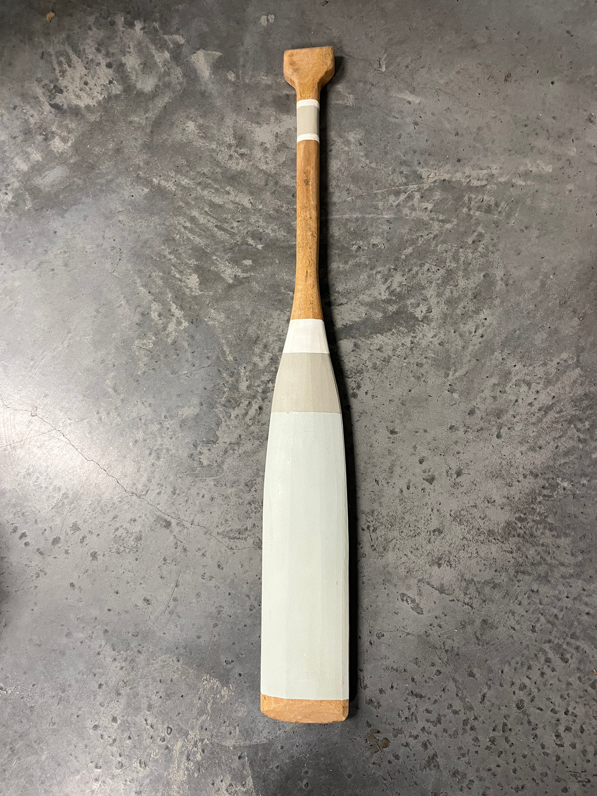 Decorative wooden oar wall hanger for new homeowner gift