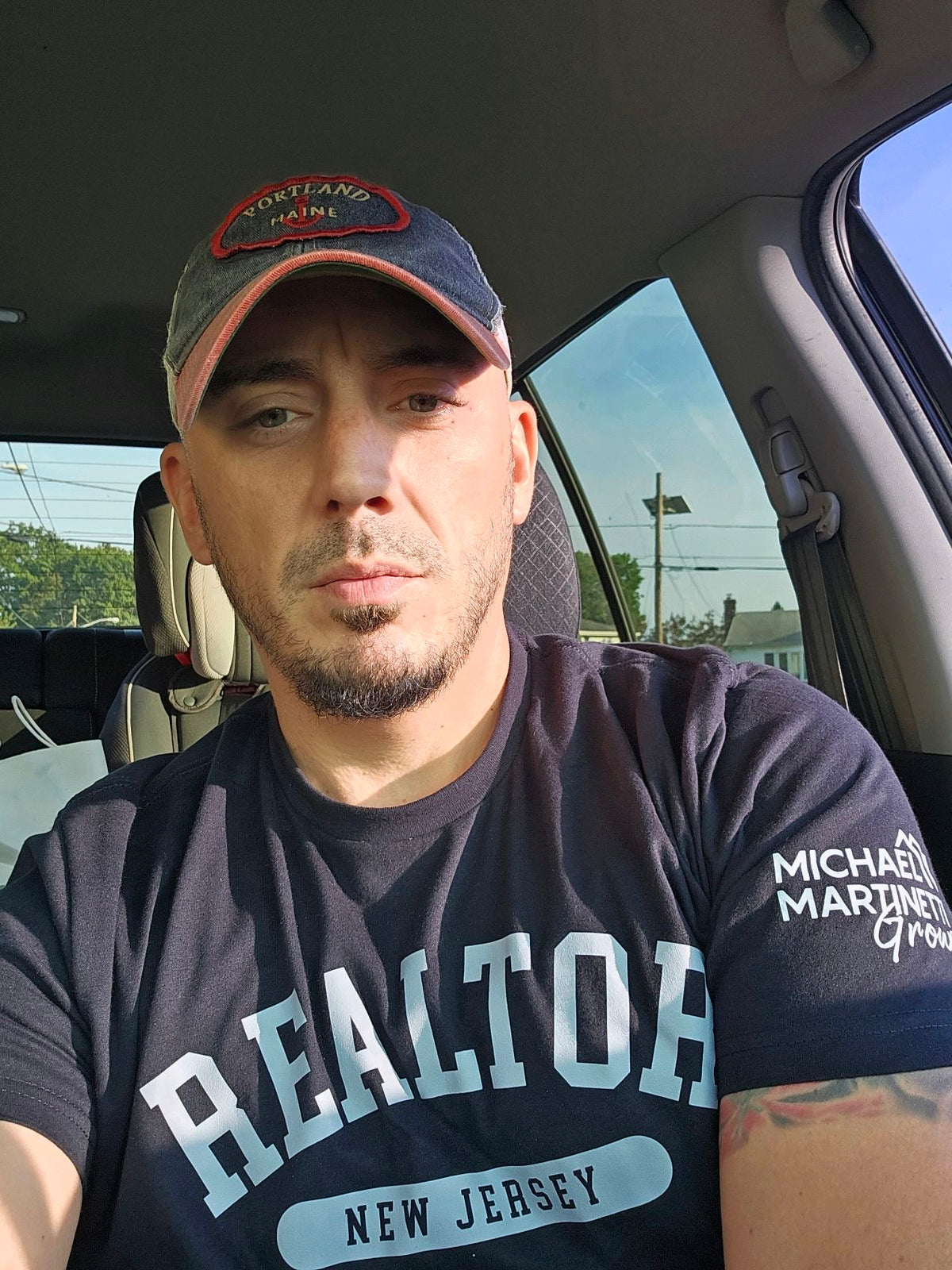 Realtor NJ tee lifestyle photo real estate agent swag