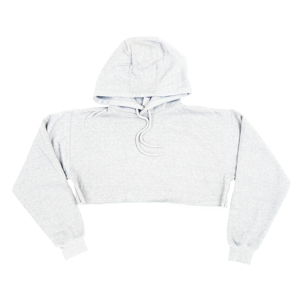 Ash fleece cropped hoodie NJ realtor team swag