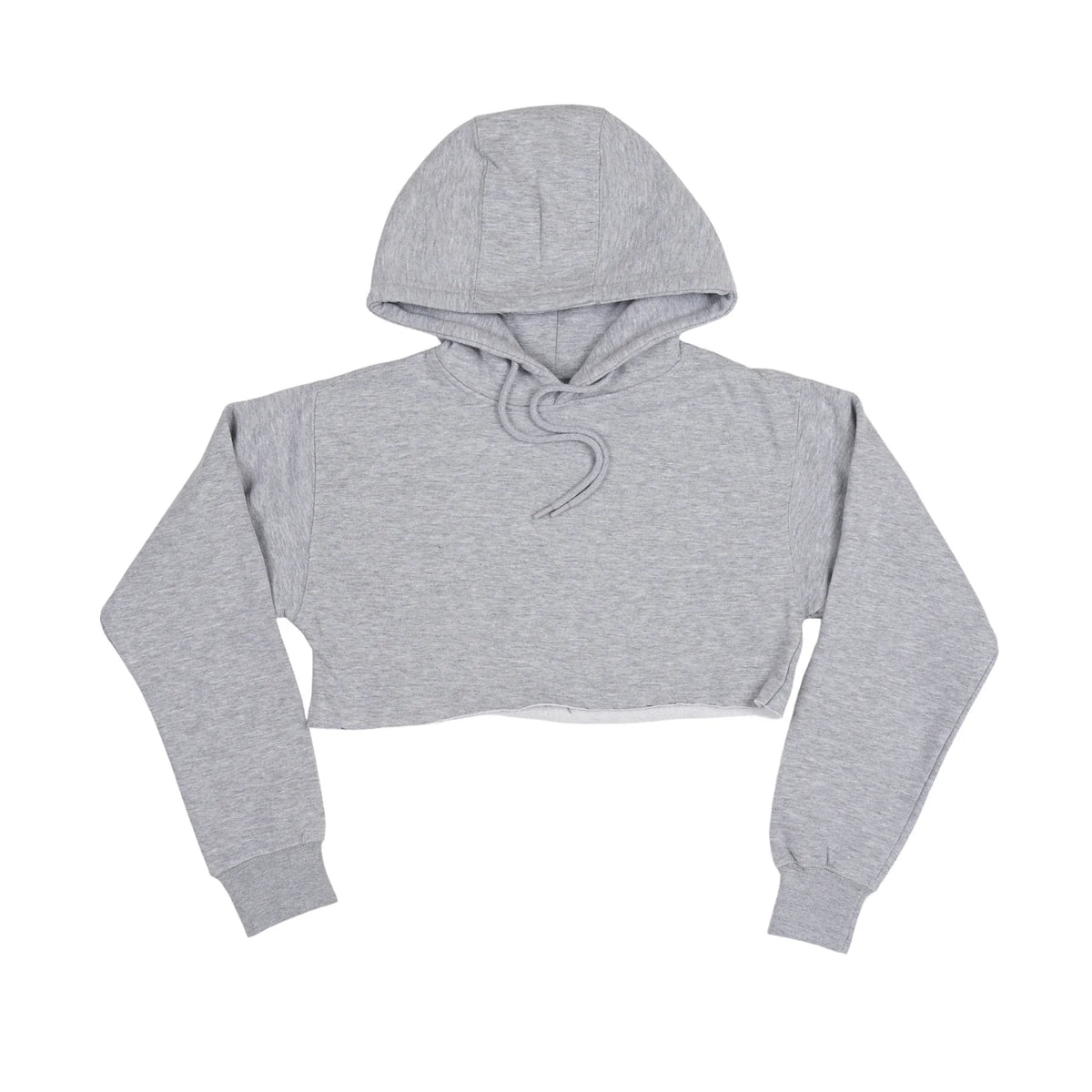 Light gray fleece cropped hoodie realtor apparel NJ