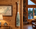 Custom lake house oar wall hanger personalized closing gift NJ