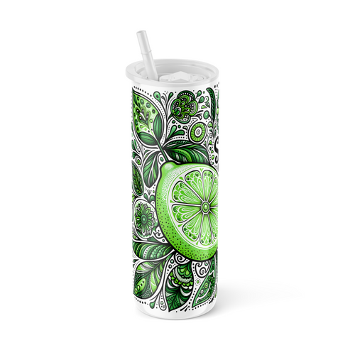 Limeade tumbler popby gift for NJ realtor client appreciation