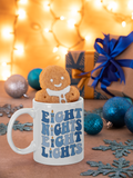 Eight Nights Hanukkah mug holiday gift for NJ real estate clients